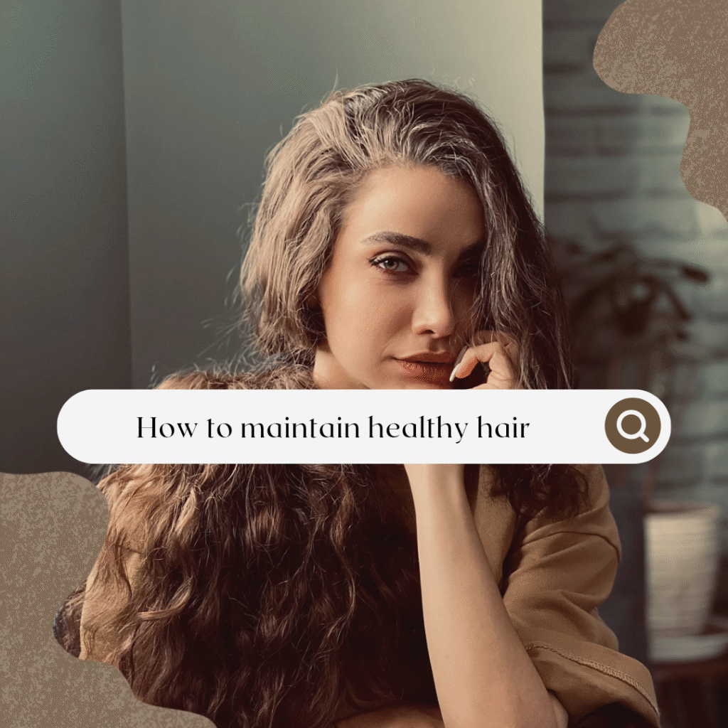 Hair care routine