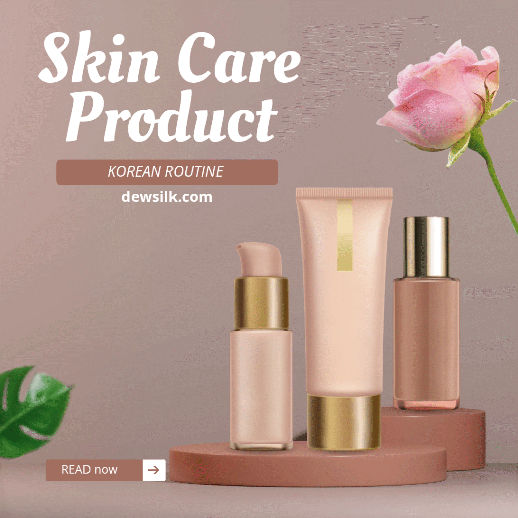 Korean skincare routine