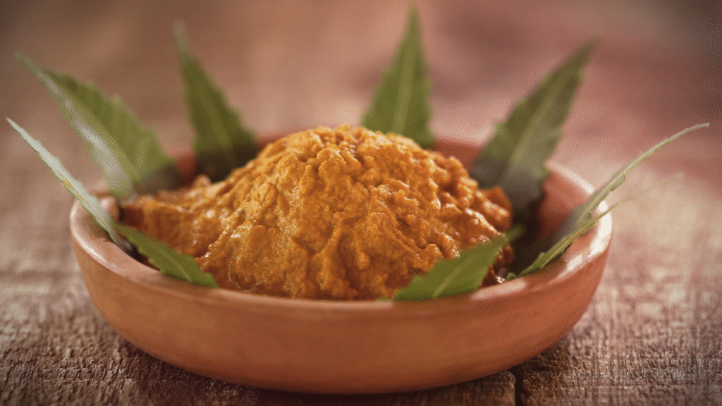 Homemade turmeric face pack for pimples