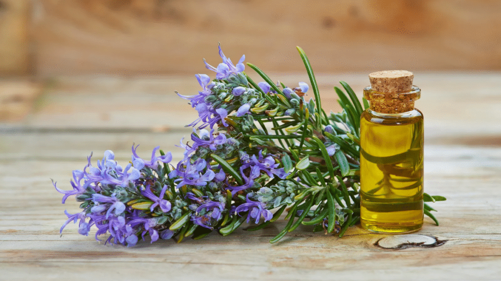 Rosemary and castor oil for hair growth