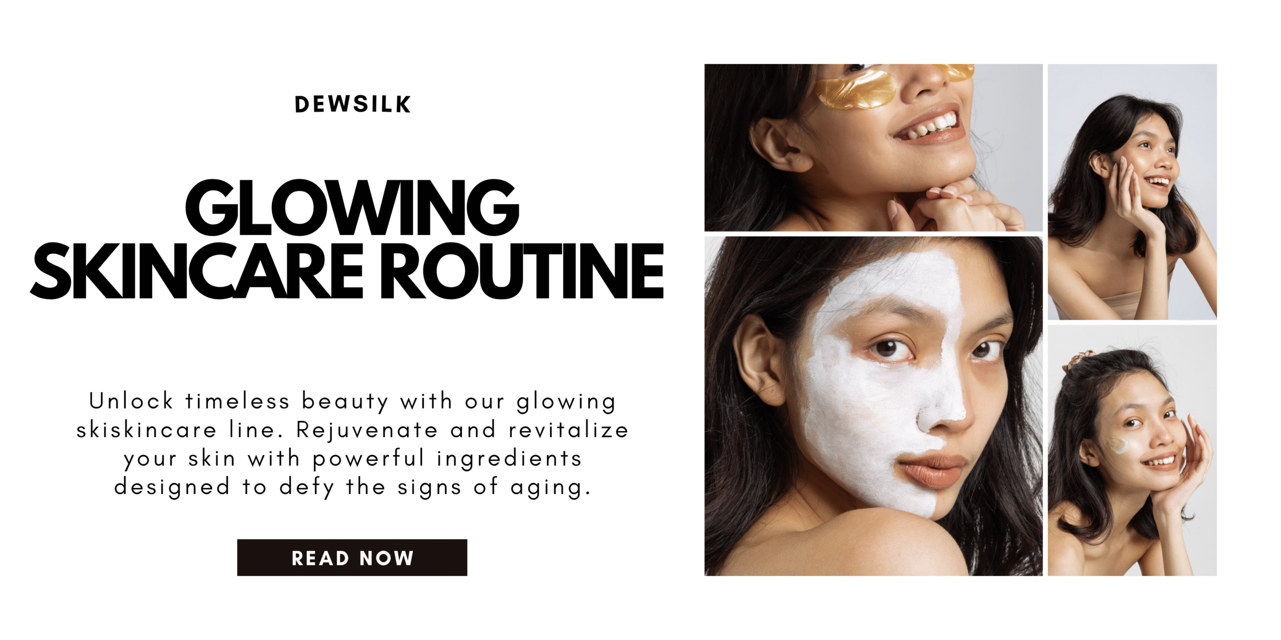 Daily skincare routine for glowing skin