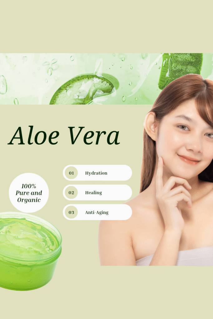 Benefits of applying Aloe Vera on face overnight 