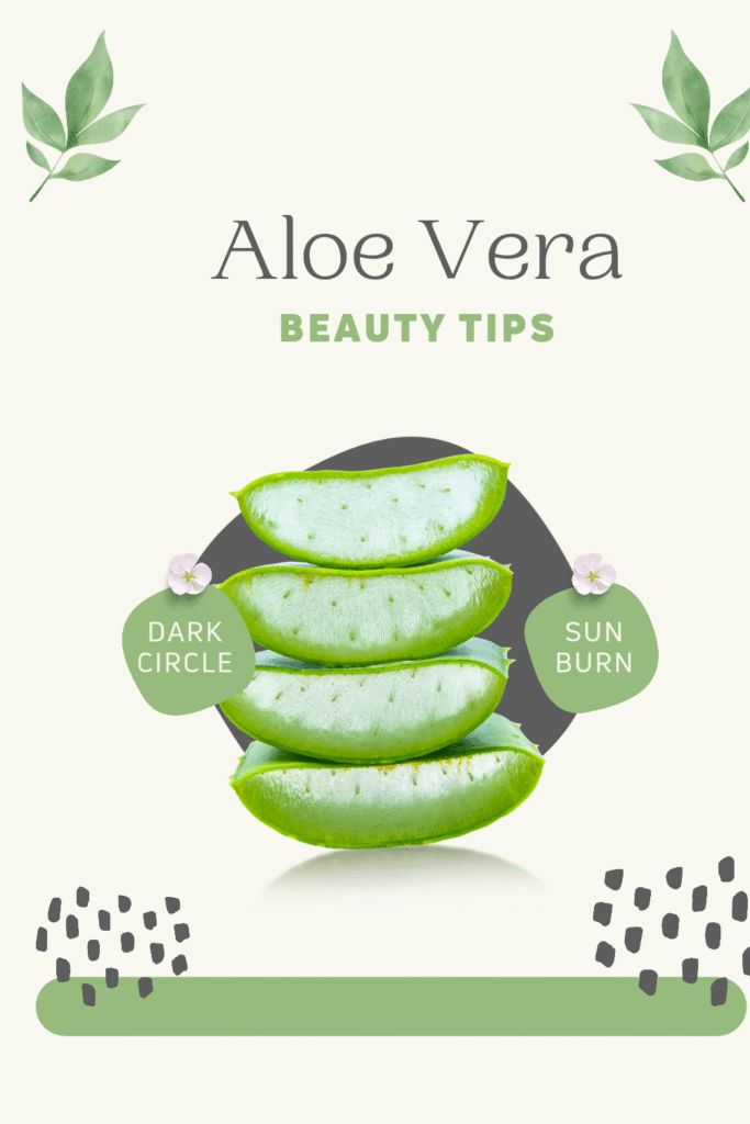 Benefits of applying Aloe Vera on face overnight 