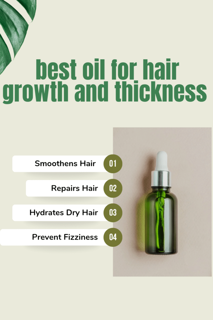 Best oil for hair growth and thickness