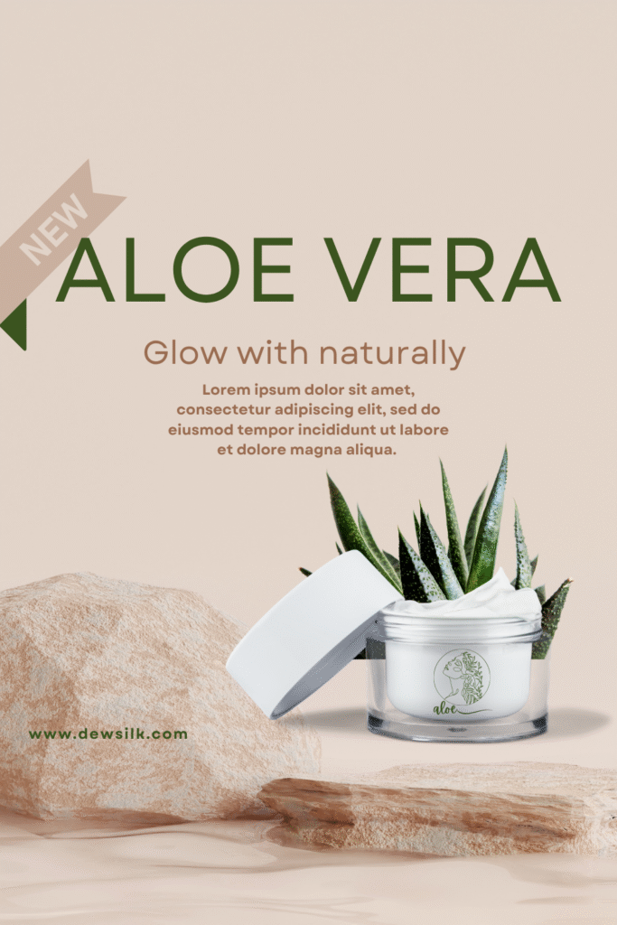 Homemade face pack for glowing skin in summer