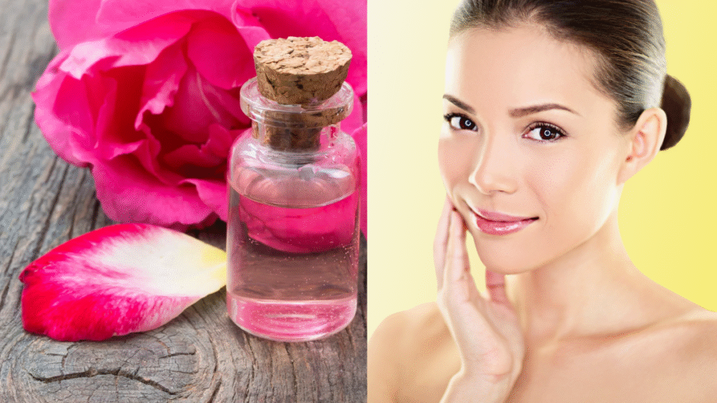 How to use Rose water for dark circles